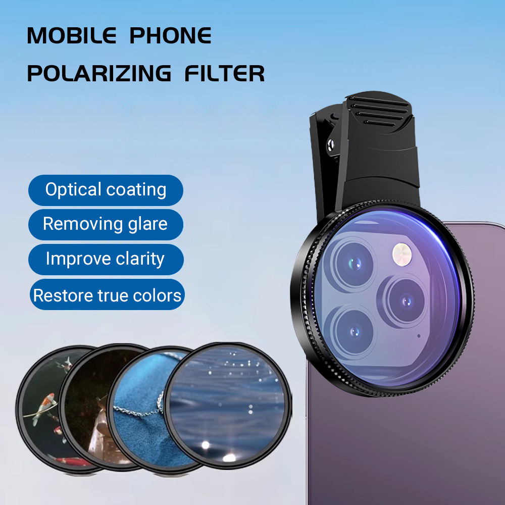Mobile Tech Accessories - Lensa Ponsel 52MM Universal Polarizer Kamera