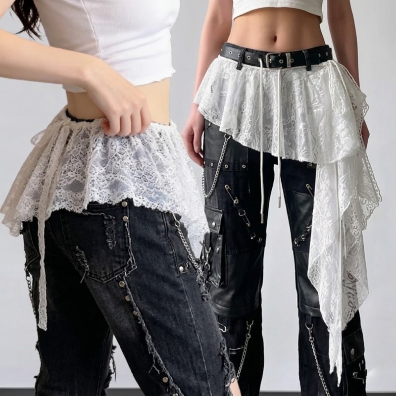 Tech Wear Accessories - Ikat Pinggang Renda Tari Hip Hop
