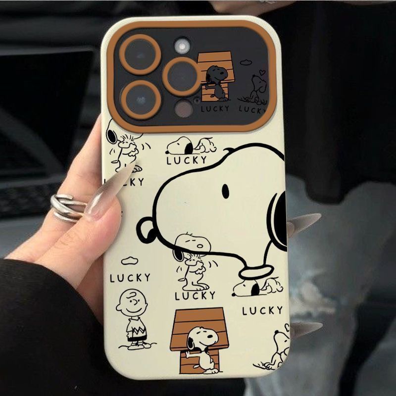 Mobile Tech Accessories - Casing HP TPU Lembut Snoopy Anime