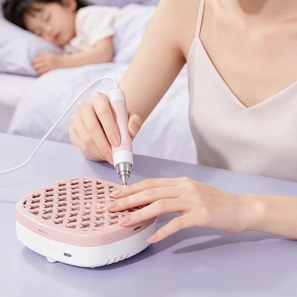 Usb Fan Silent - Penyedot Debu Kuku Portabel dengan Kipas