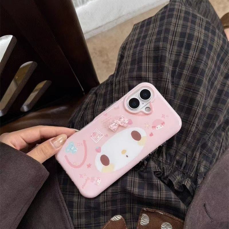 Mobile Tech Accessories - Casing Ponsel Motif Kartun Anime Kelinci,