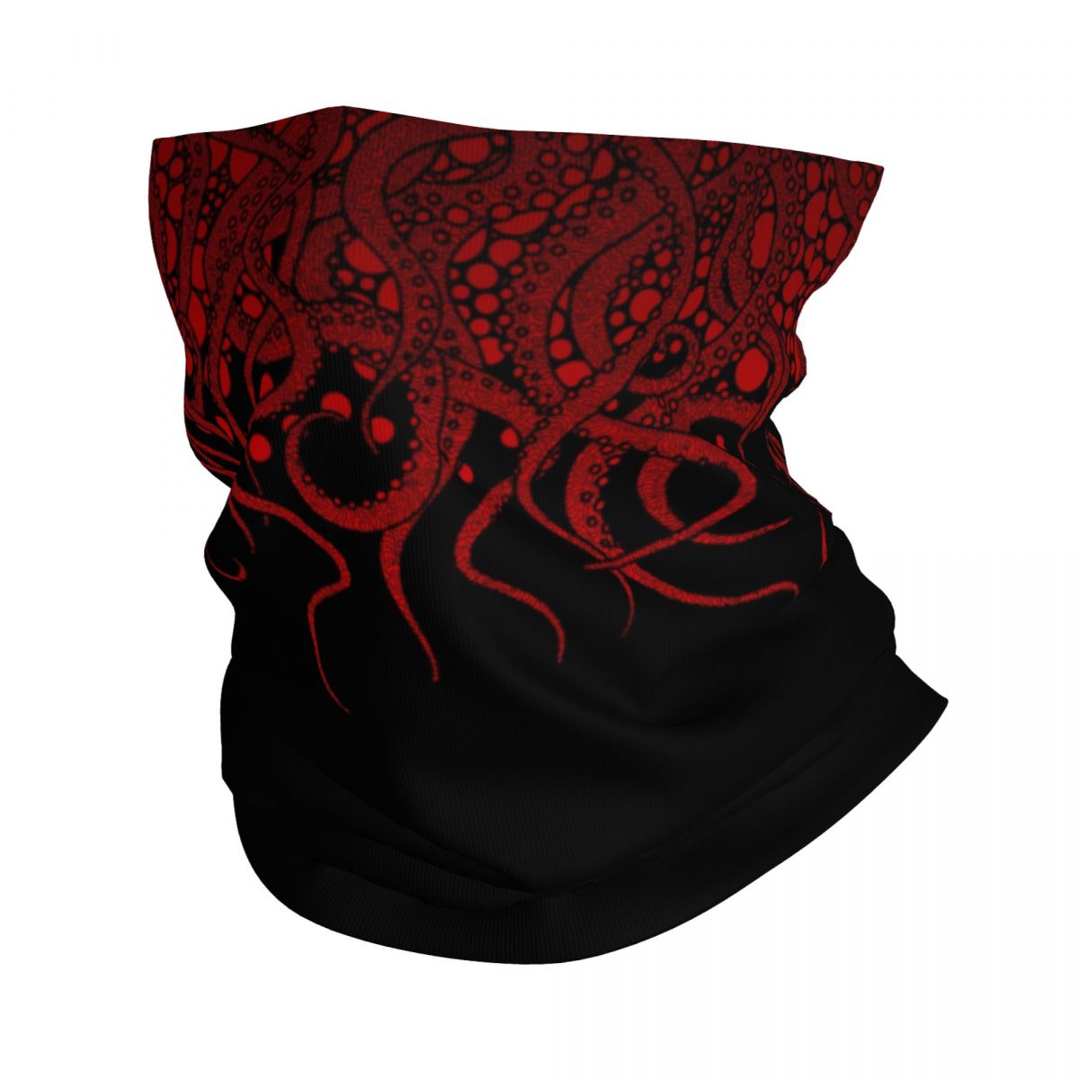 Tentakel merah pada Bandana le - Tech Wear Accessories ulasan dan harga