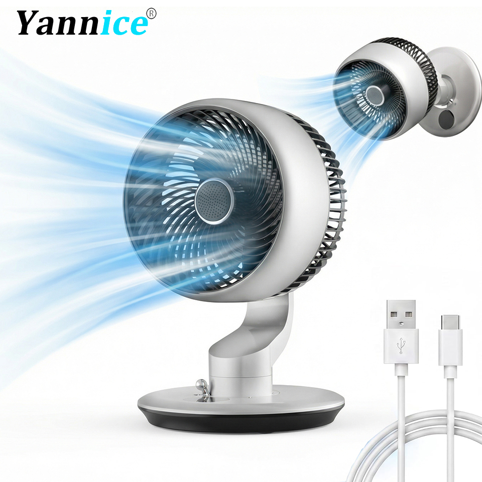 Kipas Meja USB 7800mAh 5 Kecep - Usb Fan Silent ulasan dan harga