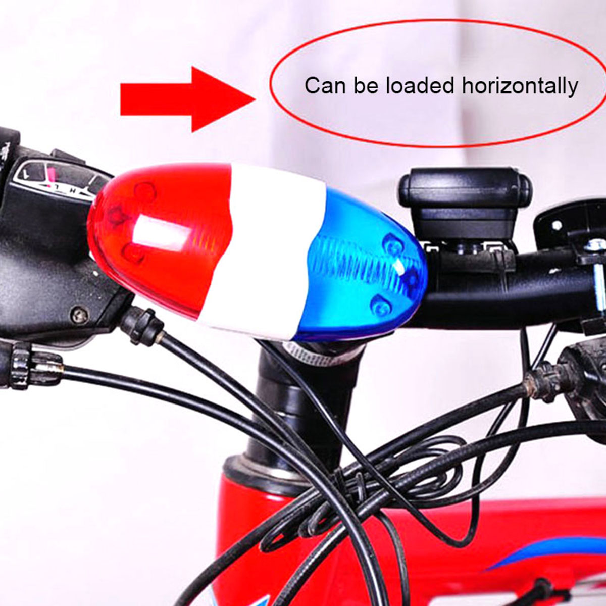 Lampu sepeda LED polisi anak-a - Tech Bike Accessories ulasan dan harga