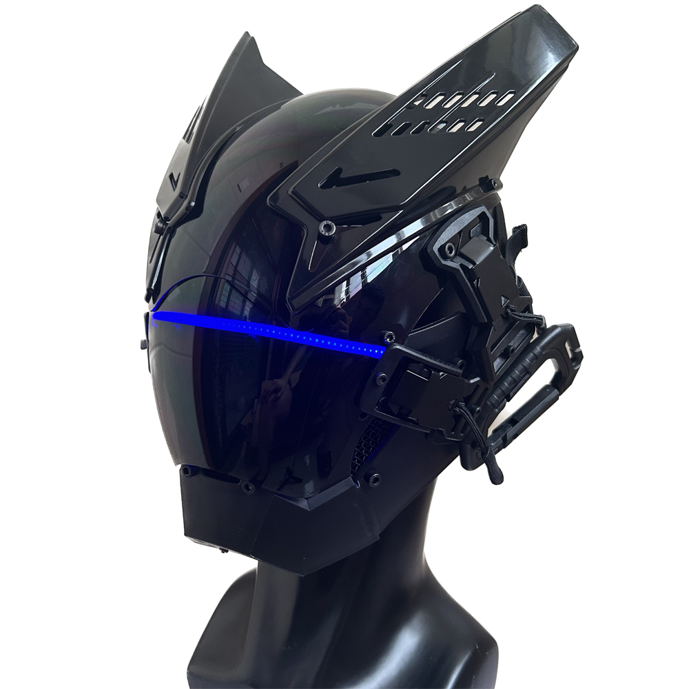 Cyberpunk helm topeng Punk, ma - Tech Wear Accessories ulasan dan harga
