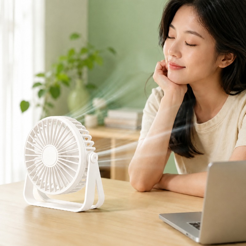 Kipas Kecil Portabel Desktop U - Usb Fan Silent ulasan dan harga