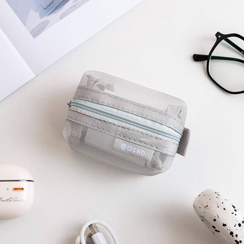 Tas Organizer Jaring Abu-abu – - Tech Accessories Desk ulasan dan harga