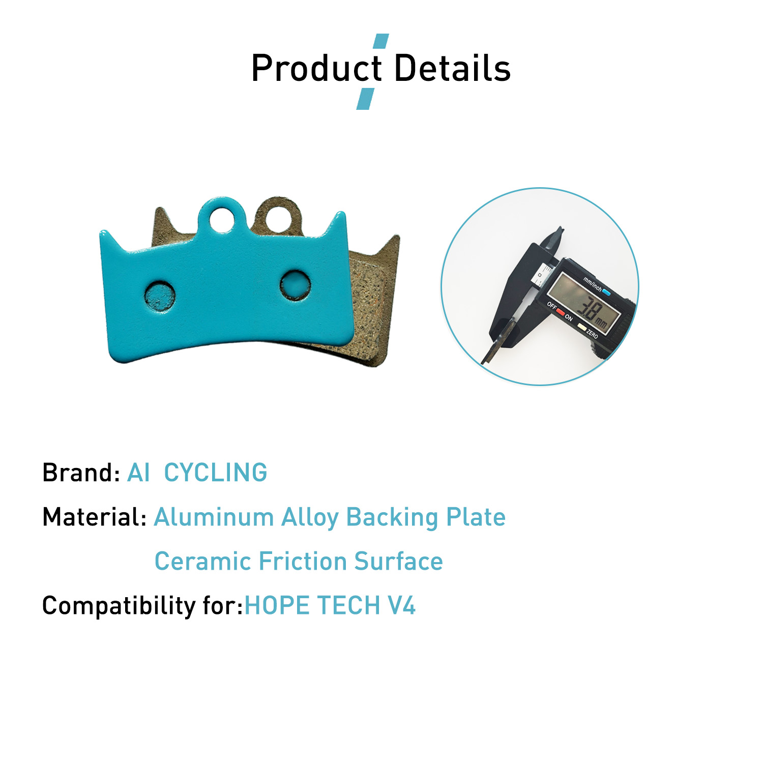 4 Pasang Bantalan Rem Keramik  - Tech Bike Accessories ulasan dan harga
